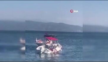 Yalova'da sürat teknesinin çarptığı yaşlı kadın ağır yaralandı