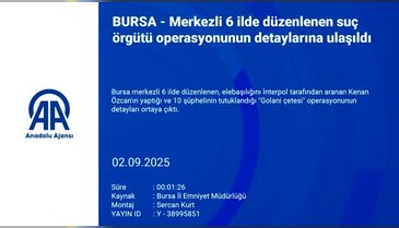 Interpol'ün aradığı Golani çetesinin sonunu Bursalı vatandaş getirdi...
