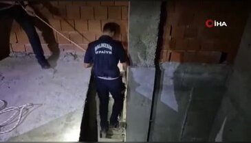 İnşaattan kadının 'imdat' çığlıkları yükseldi! Ekipler harekete geçti...