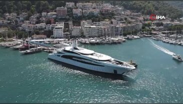 25 milyon TL'ye 450 ton akaryakıt aldı! Kazak milyarderin "yüzen sarayı" Fethiye'de