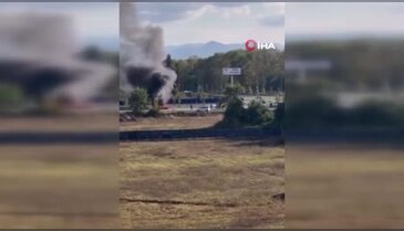 Motor arızası veren yabancı plakalı aracını gümrükten geçiremeyince yaktı
