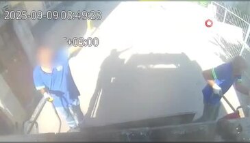 Belediye temizlik işçisini darbettiler!