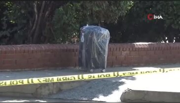 Adliye otoparkında bomba paniği
