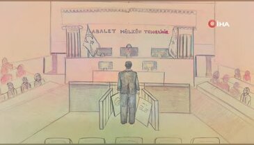 Ekrem İmamoğlu'nun mahkeme salonundaki ifadeleri resmedildi