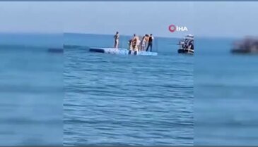 Denizde yüzdüğü esnada beyin kanaması geçirdi!