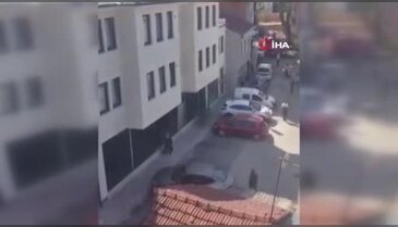 İnegöl'de korkutan yangın