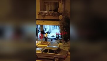 Bursa Mustafakemalpaşa'da kavga!