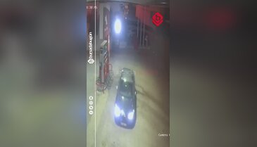 Bursa'da akaryakıt istasyonunda panik anları! Can havliyle koştu...
