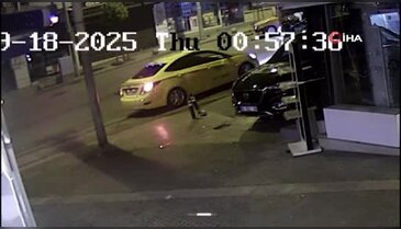 Bursa'da drift yapan araç ile motosiklet çarpıştı!