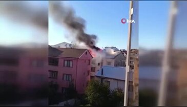 Bursa'da panik yaratan yangın!