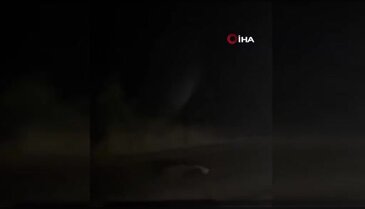 Bursa'da dağ yolunda bir anda yola atladılar!