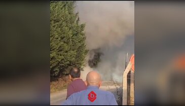 Bursa'daki fabrika alanında yangın çıktı! Ekiplerden hızlı müdahale...