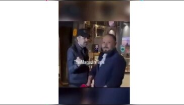 İşte gazetecinin Nejat İşler'e kafa attığı an