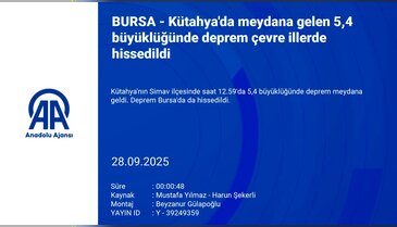 Simav'da korkutan deprem! Artçılar devam ediyor