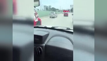 Bursa'da sanayi bölgesinde tehlikeli anlar!