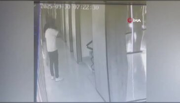 Genç kadının asansörde hayatını kaybettiği anlar! Eşinin çaresizliği kahretti