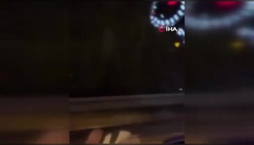 Bursa'da otobanda ölüme böyle sürdü...Saniyelerle can pazarı kamerada