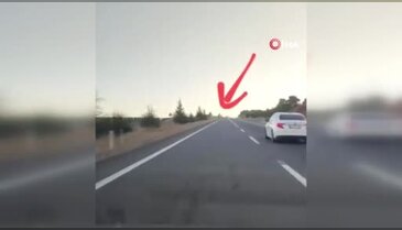 Araç takla attı, o anlar kamerada: 1 yaralı