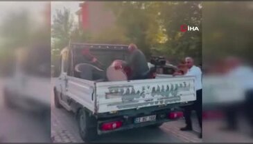 Her şey saniyeler içinde oldu: Düğün kameramanının zor anları