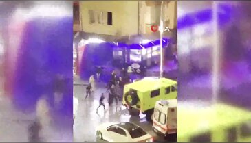 Sokakta dehşet anı: Jiletli şahıs vurularak öldürüldü