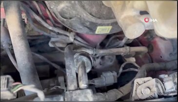 Aracın motoruna giren yavru kedilerin imdadına itfaiye yetişti