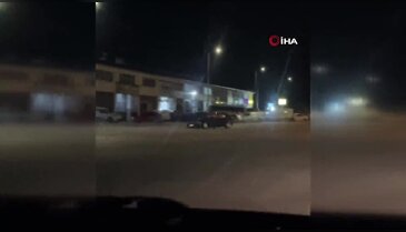 Polis önünde drift atan sürücüye yüklü para cezası