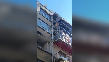 Bursa'da deprem olmadan yıkılacak binalar! Parça parça dökülüyor...
