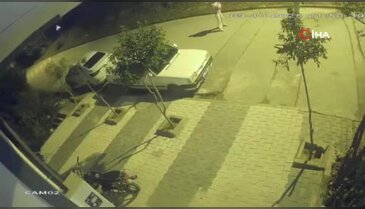 Felaketten saniyelerle kurtuldular! O anlar kamerada...