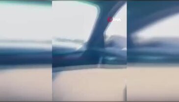Bebekli otomobili sıkıştırıp kazaya sebep olan maganda tutuklandı