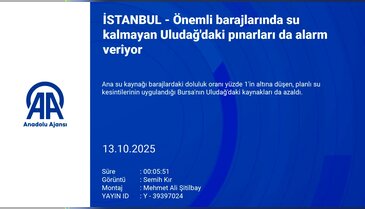 Bursa'nın savaş zamanı kullanılabilecek su kaynakları da alarm veriyor!