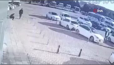 Tetikçinin otobüs firması sahibine silahlı saldırısı kamerada