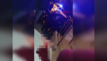 Gece yarısı yabancı uyruklu şahsa pusu! Evine giderken silahlı saldırıya uğradı...