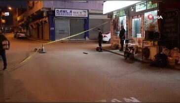 Takip ettiği şahsı ayağından vurdu, kaskı ve silahı düşürüp kaçtı