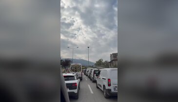 Bursa'da trafik durdu! Harita kıpkırmızı...