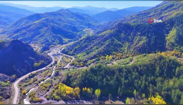Kastamonu ormanlarında mest eden manzaralar