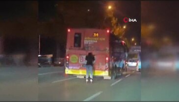 Bursa'da 'pes' dedirten görüntü!