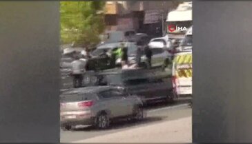 Bursa'da otomobil kontrolden çıktı! Ortalığı birbirine kattı...