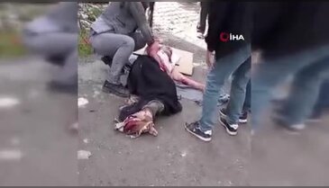 Korkutan patlama sonucu ev yıkıldı! Yaralılar var...