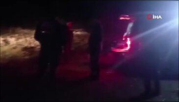 Dağda mahsur kalan 2 kişi askeri helikopterle kurtarıldı