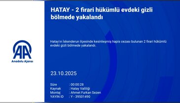 2 firari hükümlü evdeki gizli bölmede yakalandı