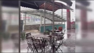 Bursa hasretle beklediği yağmura kavuştu