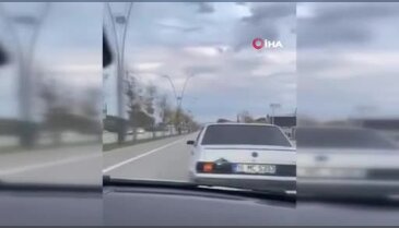 Bursa'da trafik kavgası kamerada!