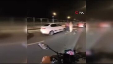 Köprü üzerinde zincirleme kaza: 4 yaralı