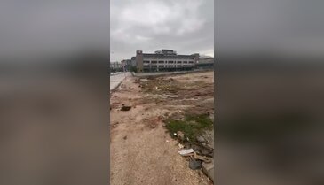 Bursa'da yağmur sonrası çamur ve taş sorunu