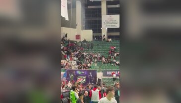 Bursa'da maç öncesi 29 Cumhuriyet Bayramı coşkusu!