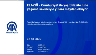 Cumhuriyet'le aynı yaşta: Nazife Teyze'nin tek bir dileği var!