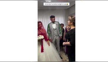 Gelinin annesinden damada soğuk duş! Kızının eteğini kaldırıp...