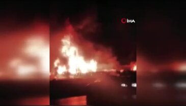 İran'da LPG dolum tesisinde patlama!