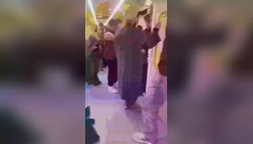 Bursa metrosunda din dersi gerginliği!