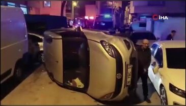 Bursa sokağında panik dolu anlar!
